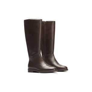 Pitillos - 11585 - MARRON - Bota alta en napa con elástico Marrón - 1 2