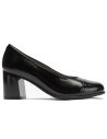 Pitillos - 11653 - NEGRO - Salon combinado charol con puntera Negro - 1