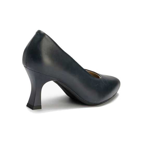 Pitillos - 119 - MARINO - Zapato de Salón Tacón Alto Piel Azul Marino - 3