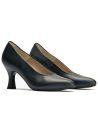Pitillos - 119 - MARINO - Zapato de Salón Tacón Alto Piel Azul Marino - 5