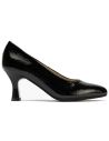 Pitillos - 124 - NEGRO - Zapato de Salón Mujer Stiletto Negro de Tacón Alto en Piel Charol - 1
