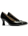 Pitillos - 124 - NEGRO - Zapato de Salón Mujer Stiletto Negro de Tacón Alto en Piel Charol - 2