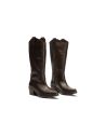 Pitillos - 30510 - MARRON - Bota Alta en Napa Marrón - 2
