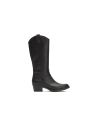 Pitillos - 30510 - NEGRO - Bota Alta en Napa Negro - 1