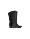 Pitillos - 30510 - NEGRO - Bota Alta en Napa Negro - 3