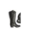 Pitillos - 30510 - NEGRO - Bota Alta en Napa Negro - 4
