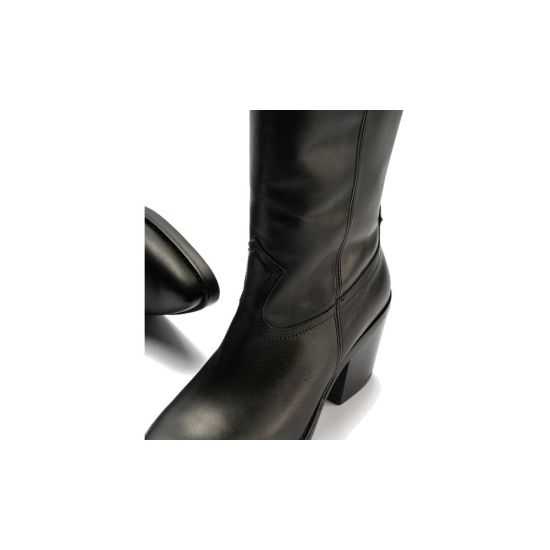 Pitillos - 30521 - NEGRO - Bota Alta en Napa Negro - 5