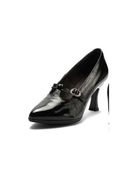 Pitillos - 30533 - NEGRO - Gilda Baja en Charol Negro - 2