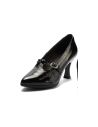 Pitillos - 30533 - NEGRO - Gilda Baja en Charol Negro - 2