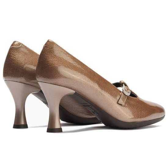 Pitillos - 30533 - TOPO - Gilda Baja en Charol Topo - 3