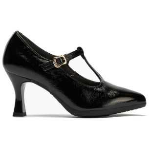 Pitillos - 30534 - NEGRO - Gilda en Charol Negro - 1