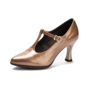 Pitillos - 30534 - TOPO - Gilda en Charol Topo - 1 2