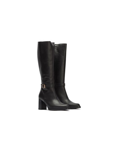 Pitillos - 30543 - NEGRO - Bota Alta en Napa Negro - 2