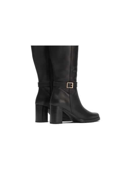 Pitillos - 30543 - NEGRO - Bota Alta en Napa Negro - 4