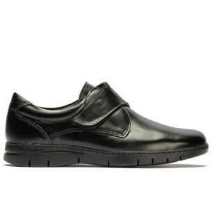 Pitillos - 113 - NEGRO - Zapato Blucher Velcro Hombre Negro - 1