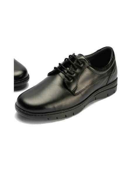 Pitillos - 114 - NEGRO - Zapato Blucher con Cordones Hombre Negro - 2