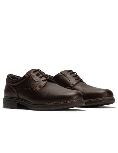 Pitillos - 121 - BRANDY - Zapato Blucher Hombre con Piel Bombeada Brandy - 2