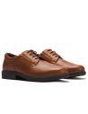 Pitillos - 122 - CUERO - Zapato Blucher Hombre Piel Bombeada Cuero - 2