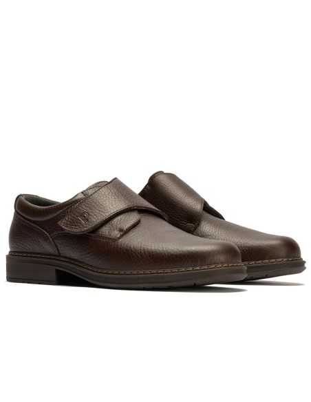 Pitillos - 123 - BRANDY - Zapato Blucher Hombre con Velcro Brandy - 4