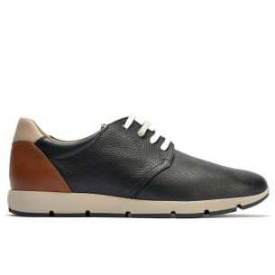 Pitillos - 40124 - MARINO - Blucher bordón hombre en piel con cordones MARINO - 1