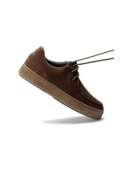 Pitillos - 40212 - MARRON - Wallaby hombre con cordones color marron - 2