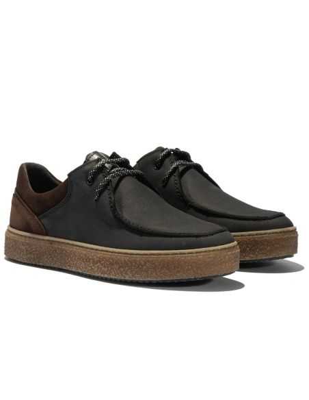 Pitillos - 40212 - NEGRO - Wallaby hombre con cordones color negro - 5