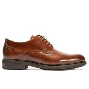 Pitillos - 40240 - CUERO - Blucher en Napa hombre con cordones color cuero - 1 2