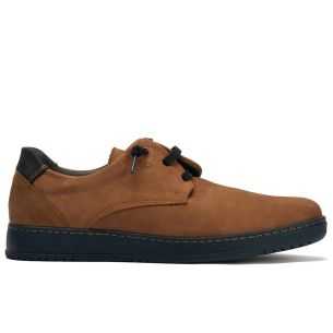 Pitillos - 40261 - CUERO - Blucher hombre con cordones color cuero - 1
