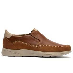 Pitillos - 40320 - CUERO - Zapato básico tipo slip-on para hombre Cuero - 1