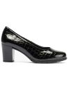 Pitillos - 100_COCO - NEGRO - Zapato de Salón Mujer Tacón Alto en Piel Coco Charol Negro - 1