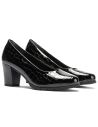 Pitillos - 100_COCO - NEGRO - Zapato de Salón Mujer Tacón Alto en Piel Coco Charol Negro - 3