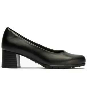 Pitillos - 101 - NEGRO - Zapato de Salón Mujer Tacón Medio con Tapas Negro - 1 2