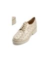 Pitillos - 11240 - ORO - Blucher con cordones