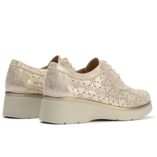 Pitillos - 11240 - ORO - Blucher con cordones