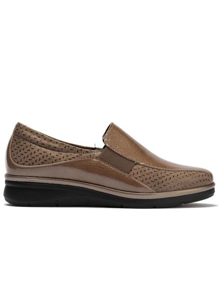 Pitillos - 11500 - TOPO - 11500 - TOPO - Gucci Elásticos combinado Charol con Lycra Topo - 1