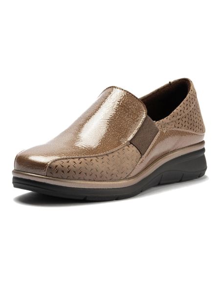 Pitillos - 11500 - TOPO - 11500 - TOPO - Gucci Elásticos combinado Charol con Lycra Topo - 5
