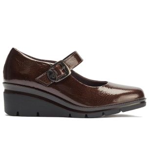 Pitillos - 11534 - MARRON - 11534 - MARRON - Mercedes con Velcro charol Marrón - 1