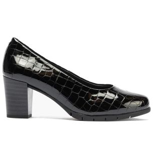 Pitillos - 100_COCO - NEGRO - 100_COCO - NEGRO - Zapato de Salón Mujer Tacón Alto en Piel Coco Charol Negro - 1