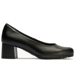 Pitillos - 101 - NEGRO - 101 - NEGRO - Zapato de Salón Mujer Tacón Medio con Tapas Negro - 1