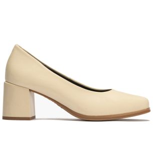 Pitillos - 102 - CREMA - 102 - CREMA - Zapato de Salón Mujer Tacón Alto Beige - 1 2