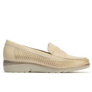 Pitillos - 10320 - ORO - 10320 - ORO - Mocasin mujer en piel combinada ORO - 1