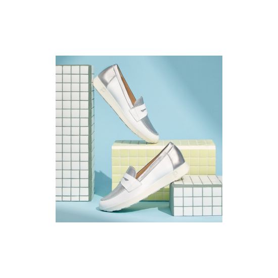 Pitillos - 10421 - BLANCO - 10421 - BLANCO - Mocasin antifaz mujer en piel combinada BLANCO - 1