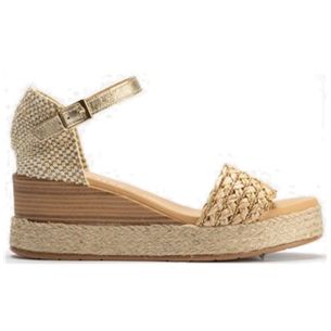 Pitillos - 10594 - NATURAL - 10594 - NATURAL - Sandalia pala banda mujer con hebilla en trenzado sintético BEIGE - 1