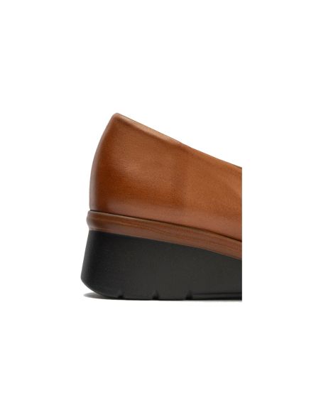 Pitillos - 106 - CUERO - 106 - CUERO - Mocasín Mujer Cuña Media Marrón Claro - 5