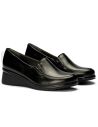 Pitillos - 106 - NEGRO - 106 - NEGRO - Mocasín Mujer Cuña Lisa Negro - 2