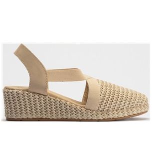 Pitillos - 10623 - NATURAL - 10623 - NATURAL - Valenciana mujer con elásticos en rafia BEIGE - 1