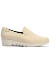 Pitillos - 107 - CREMA - 107 - CREMA - Mocasín Mujer Cuña Baja Beige - 1