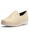 Pitillos - 107 - CREMA - 107 - CREMA - Mocasín Mujer Cuña Baja Beige - 2