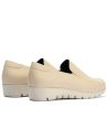Pitillos - 107 - CREMA - 107 - CREMA - Mocasín Mujer Cuña Baja Beige - 4