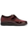 Pitillos - 10703 - BURDEOS - 10703 - BURDEOS - Deportivo Velcro en charol con lycra de mujer color burdeos - 1